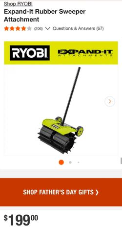 Rubber Sweeper Attachment