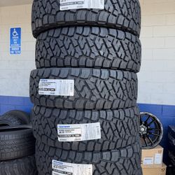 New Toyo 37X12.50R18 R/T Trail Tires