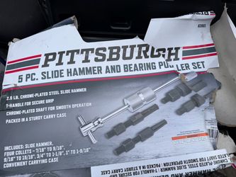 Slide Hammer Bearing Puller Set 5 Pc"