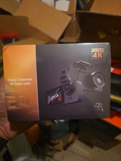 Three Channel 4K Full UHD Dash Cam