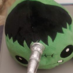 Frankenstein Narwhal Whale Peek-A-Boo Plushie