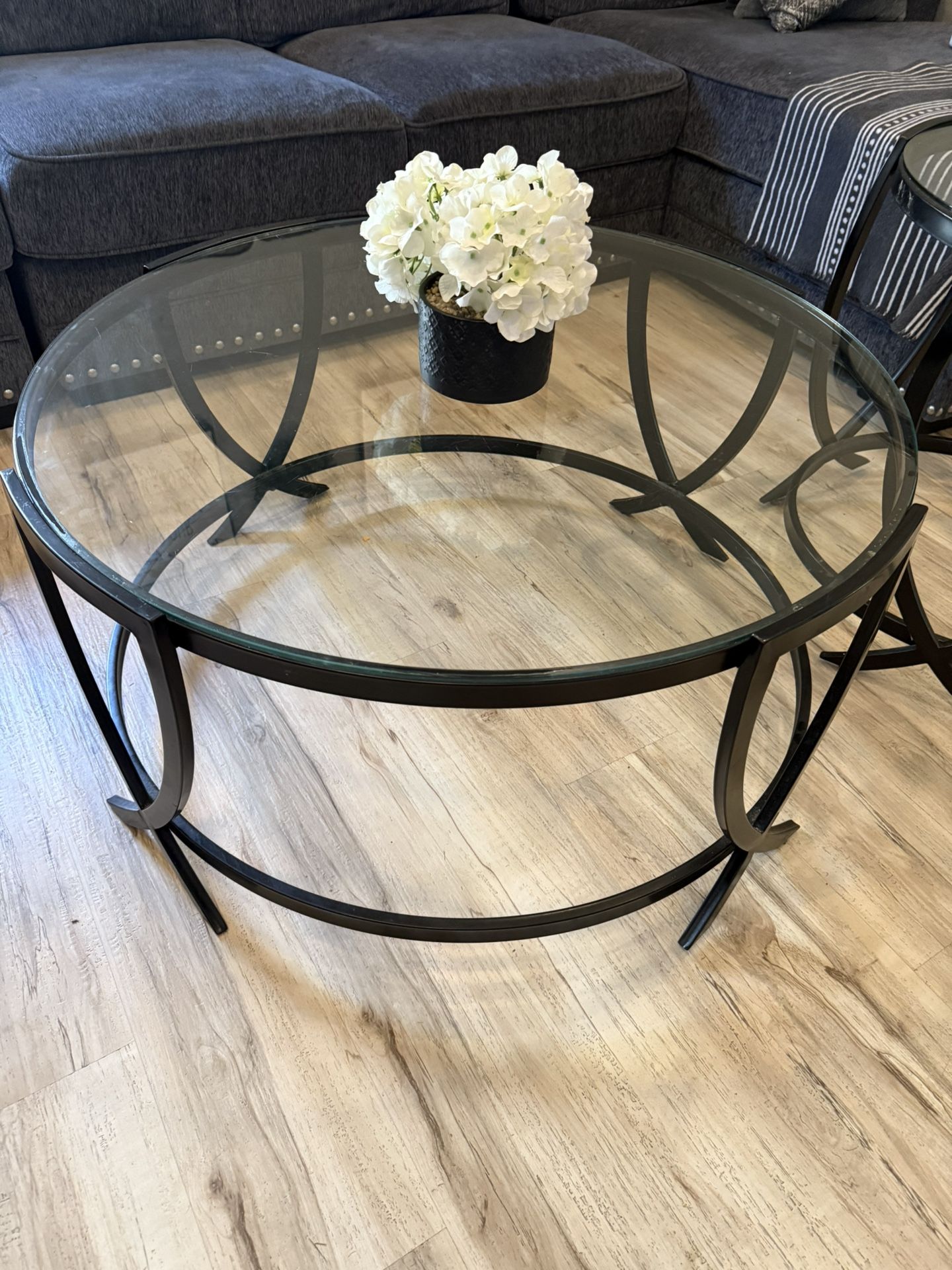 Coffee Table With Two End Tables 