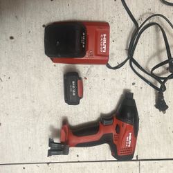 Hilti impact Drill 12V SID 2-A w/ 2 Battery’s Plus Charger 