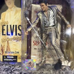 Elvis Presley The Year In Gold Figure