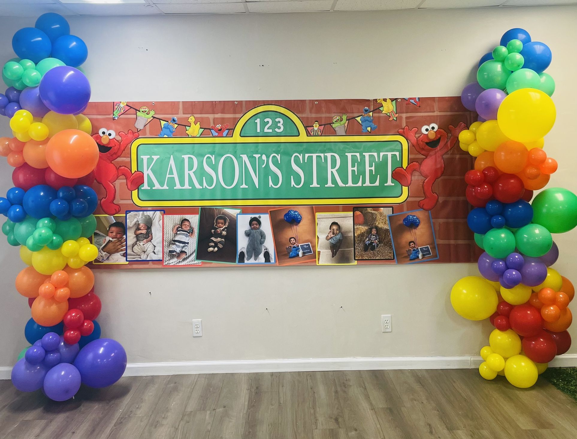 $100 balloon garlands