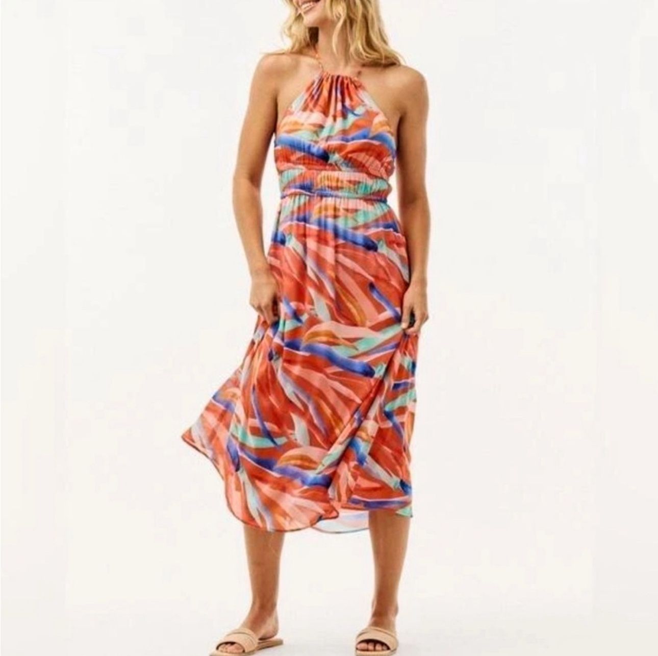 Anthropologie Cloth & Stone Halter Dress