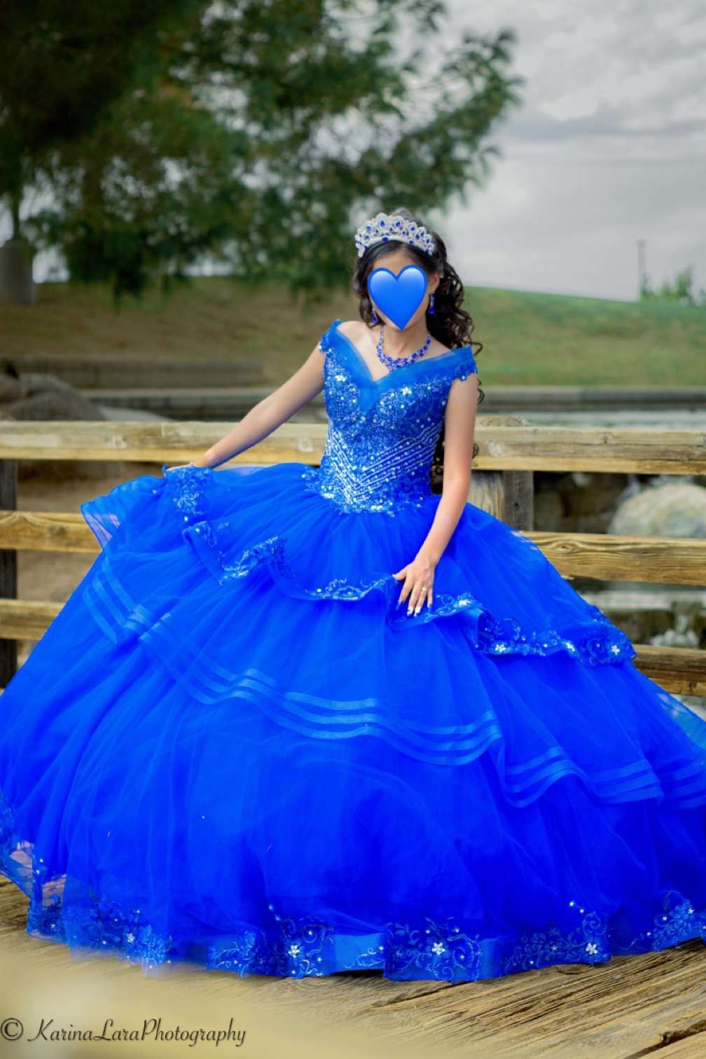 Royal Blue Quinceneara Dress