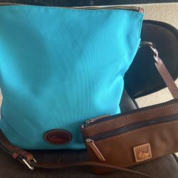 Dooney And Bourke Handbag Wallet Set