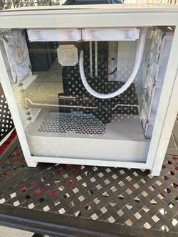 White Mid-Tower Gaming PC Custom Build