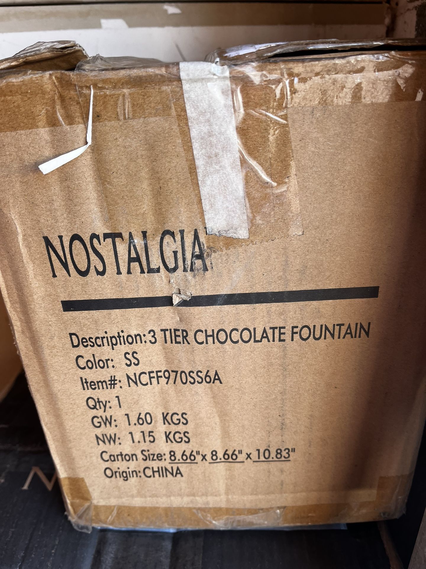 3 Tier Chocolate Fountain 