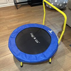Kids Fold & Go Trampoline