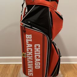 Chicago Blackhawks Golf Bag