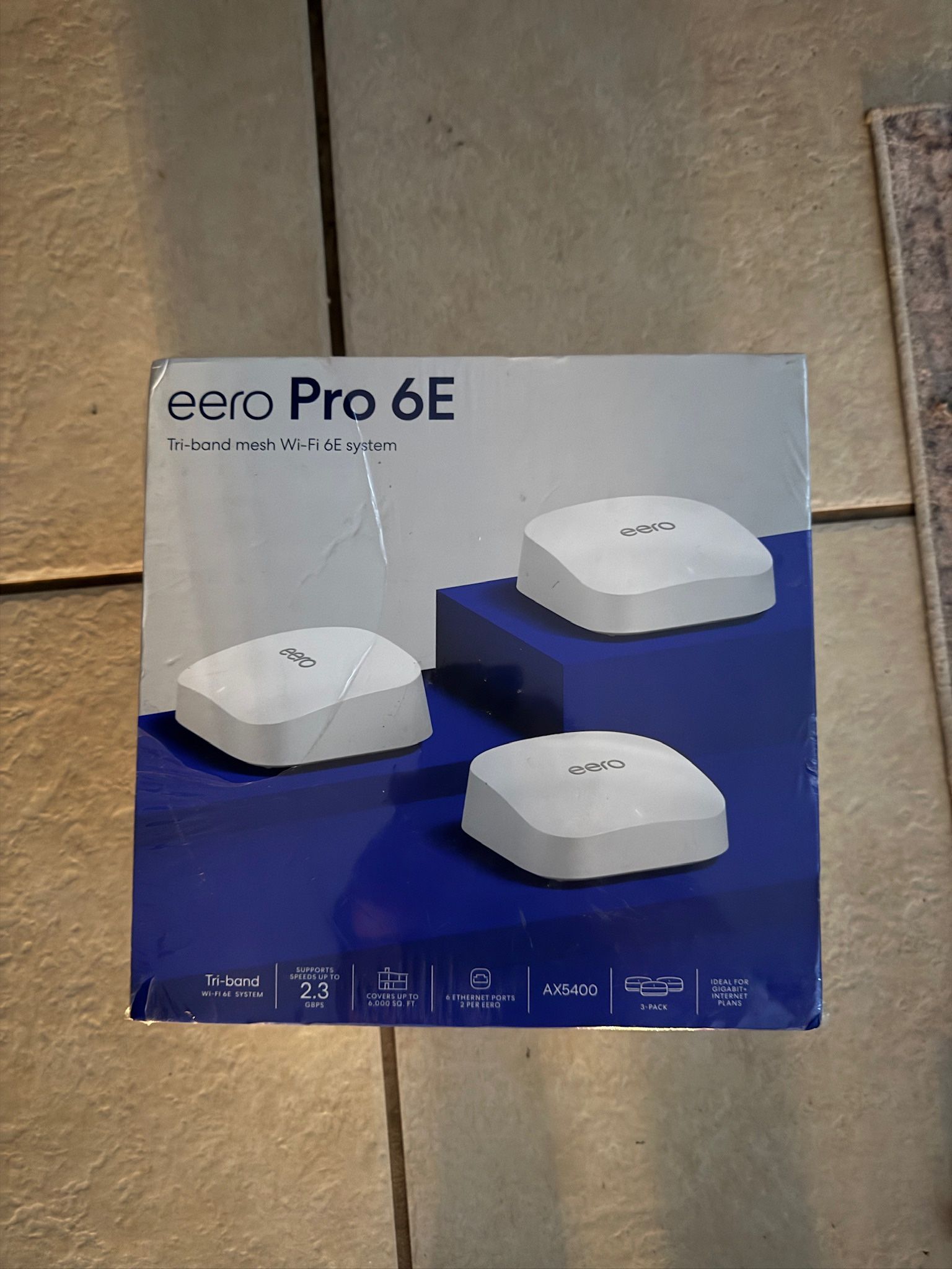 euro Pro 6E (3-Pack) – Brand New, Sealed Box