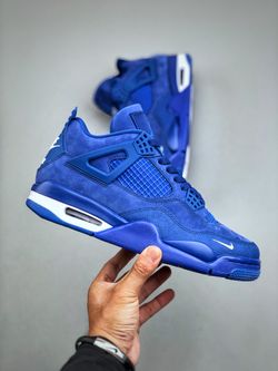 Air Jordan AJ4 Retro Blue Shoes for Men