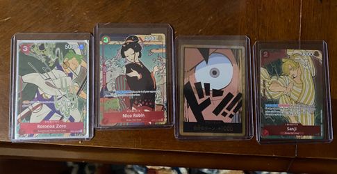 One Piece TCG Alternate Art Card Lot