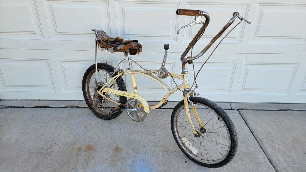 Dec 1973 Schwinn Sting Ray 5 Speed Stik Shift Bicycle 20" Muscle Bike