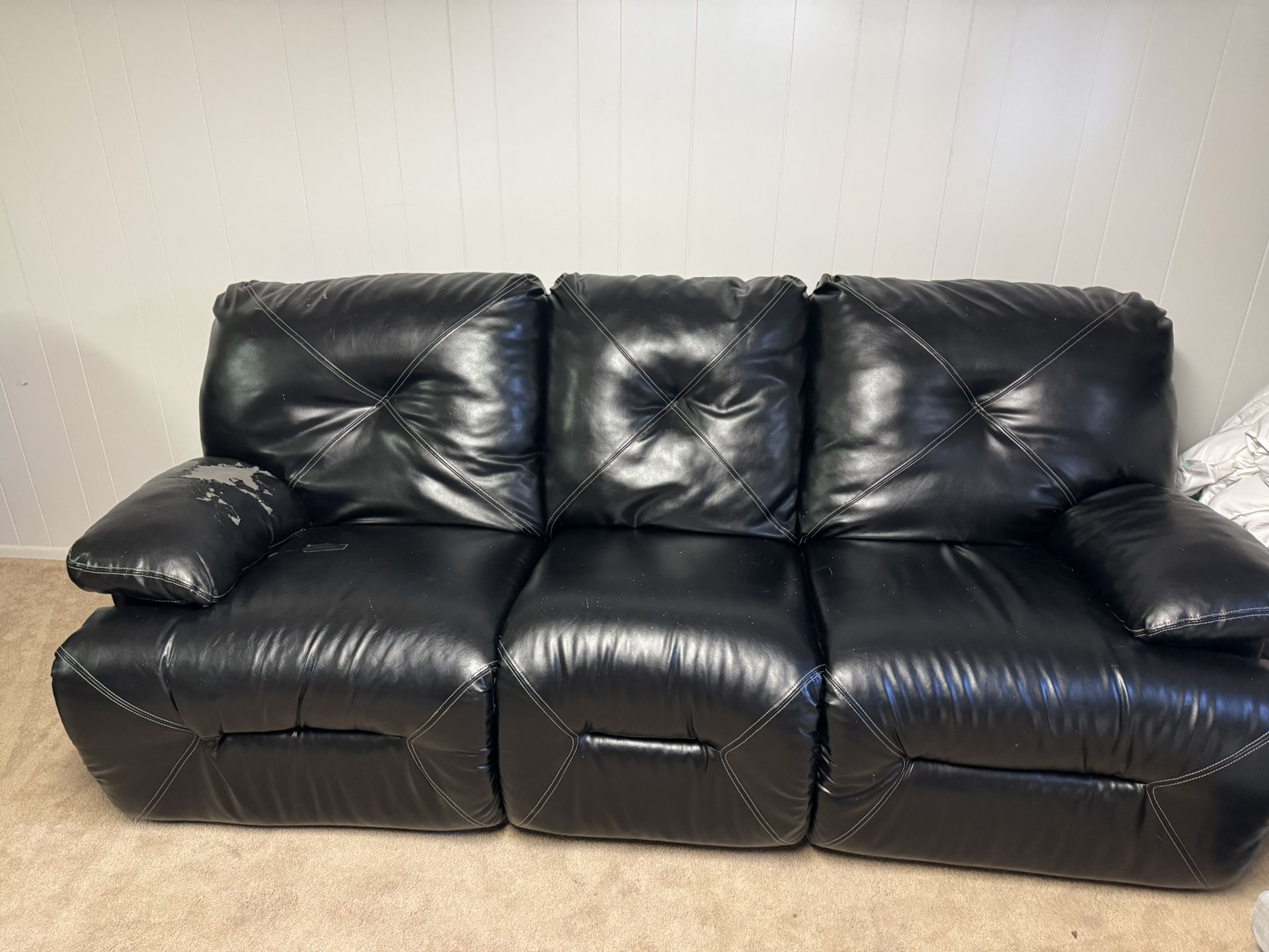 Leather Couch