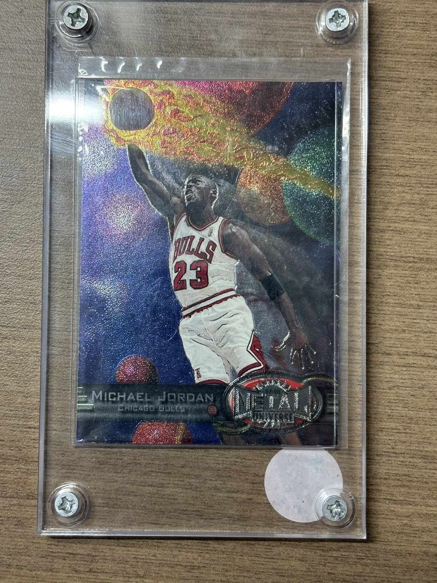 1997 Metal Universe #23 Michael Jordan