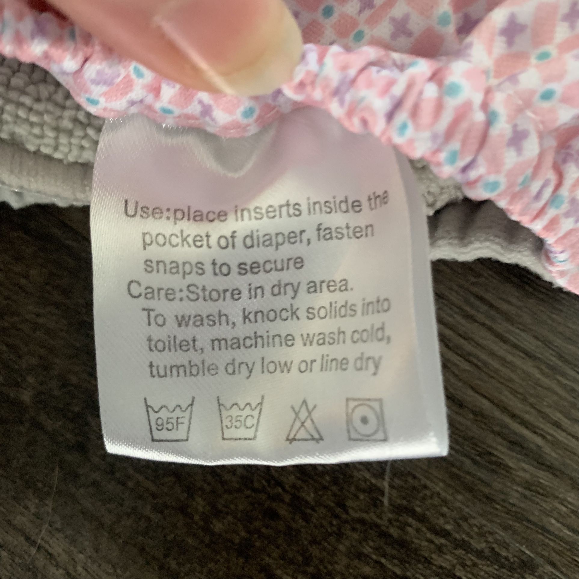 Girl Cloth diapers
