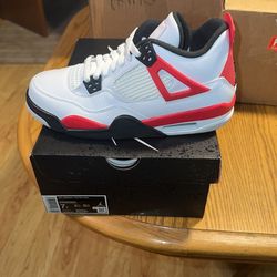 Jordan 4 Red Cement Grade School