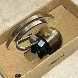 New Spur cycle Premier Bicycle Bell With Two Straps