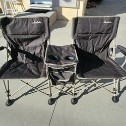 Macabee Folding Double Camp Chair