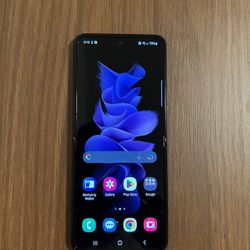 Samsung Galaxy Z Flip3 5G Phantom Black Phone – 128GB – AT&T Unlocked – Fully Functional