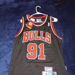 Dennis Rodman Jersey Adidas 1995 Through 1996