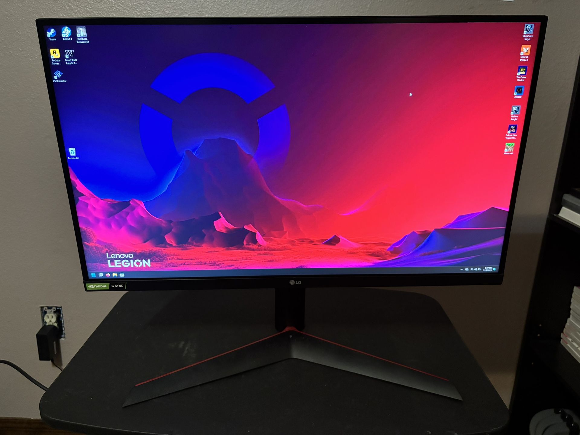 LG UltraGear 27” Gaming Monitor (Used)