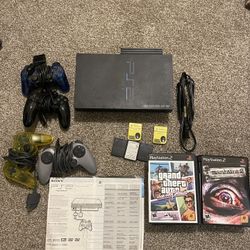PlayStation 2 (PS2) Console Rockstar Games Combo