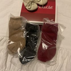 American Girl Josefina Shoes And Socks. Brand New 