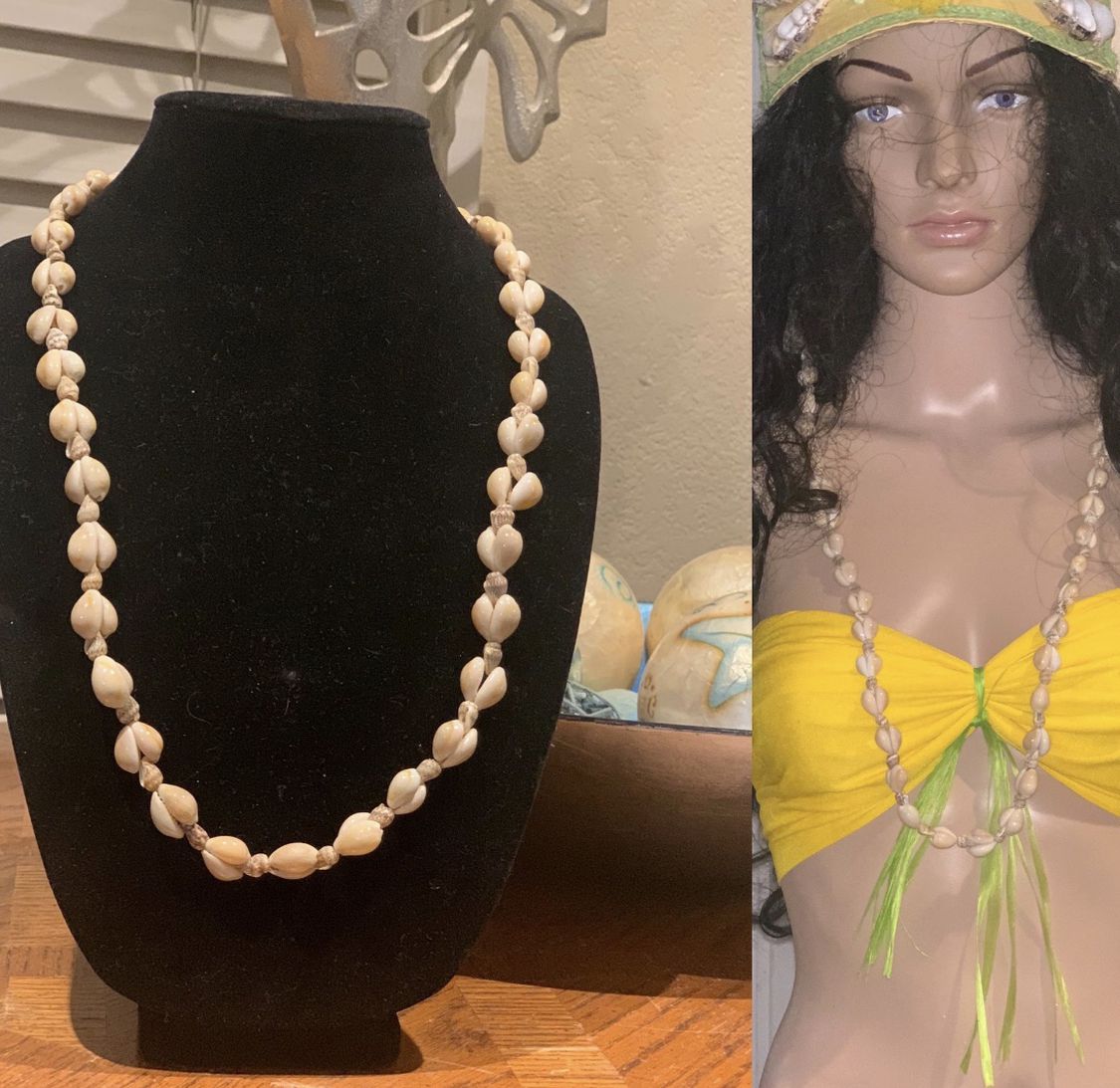Hawaiian shell necklaces- $4 for one or buy as a set of 10 for $35
