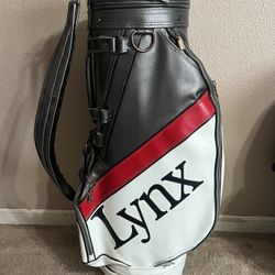 Vintage Lynx Golf Stand Bag 