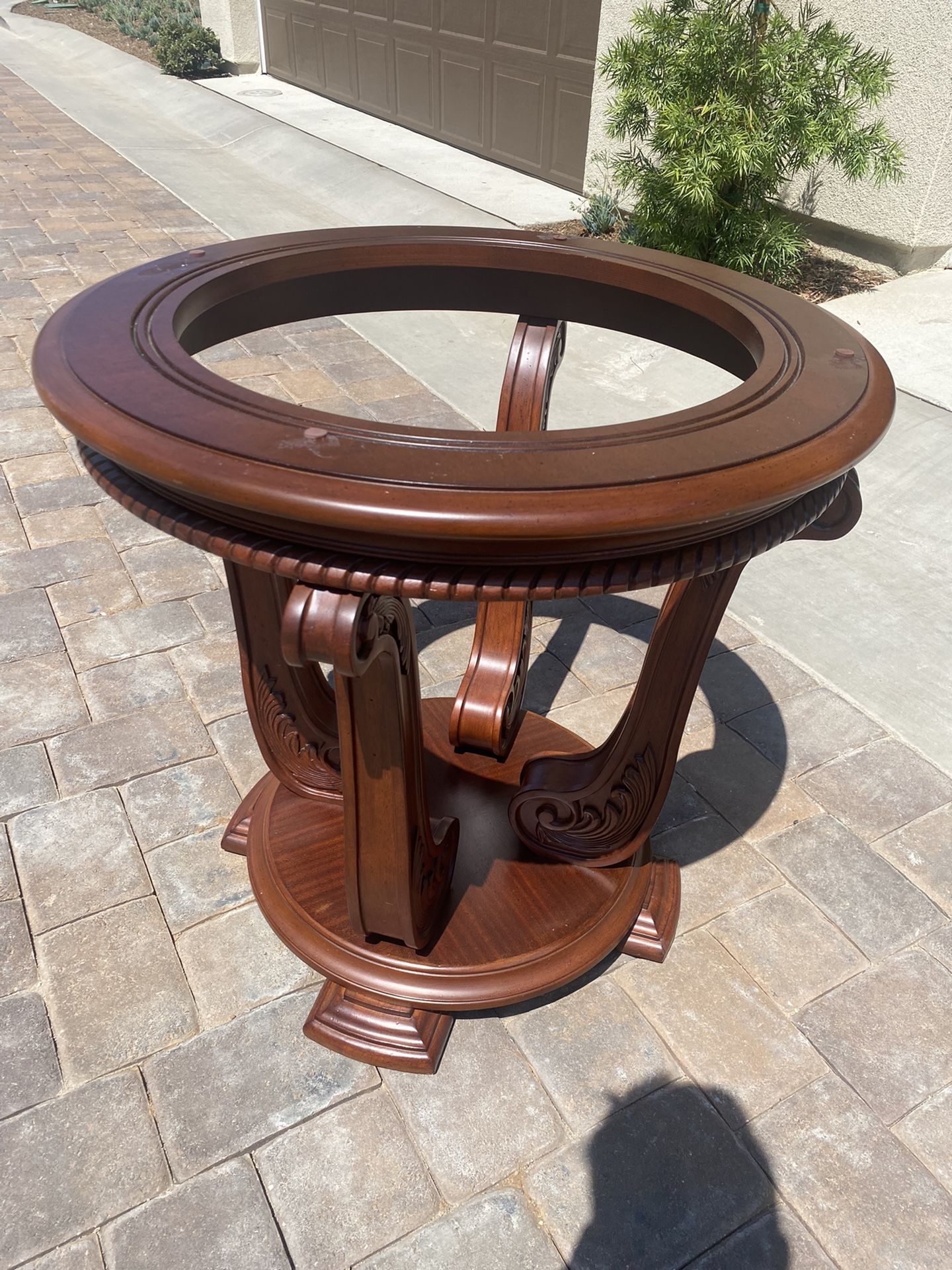 Gorgeous Real Wood Breakfast Table