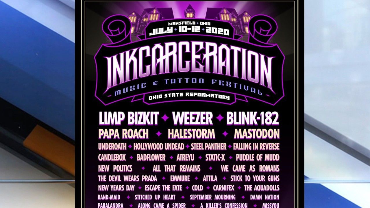 Incarceration Ohio concert