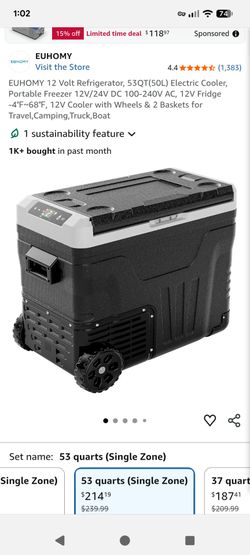 Electric cooler/car refrigerator