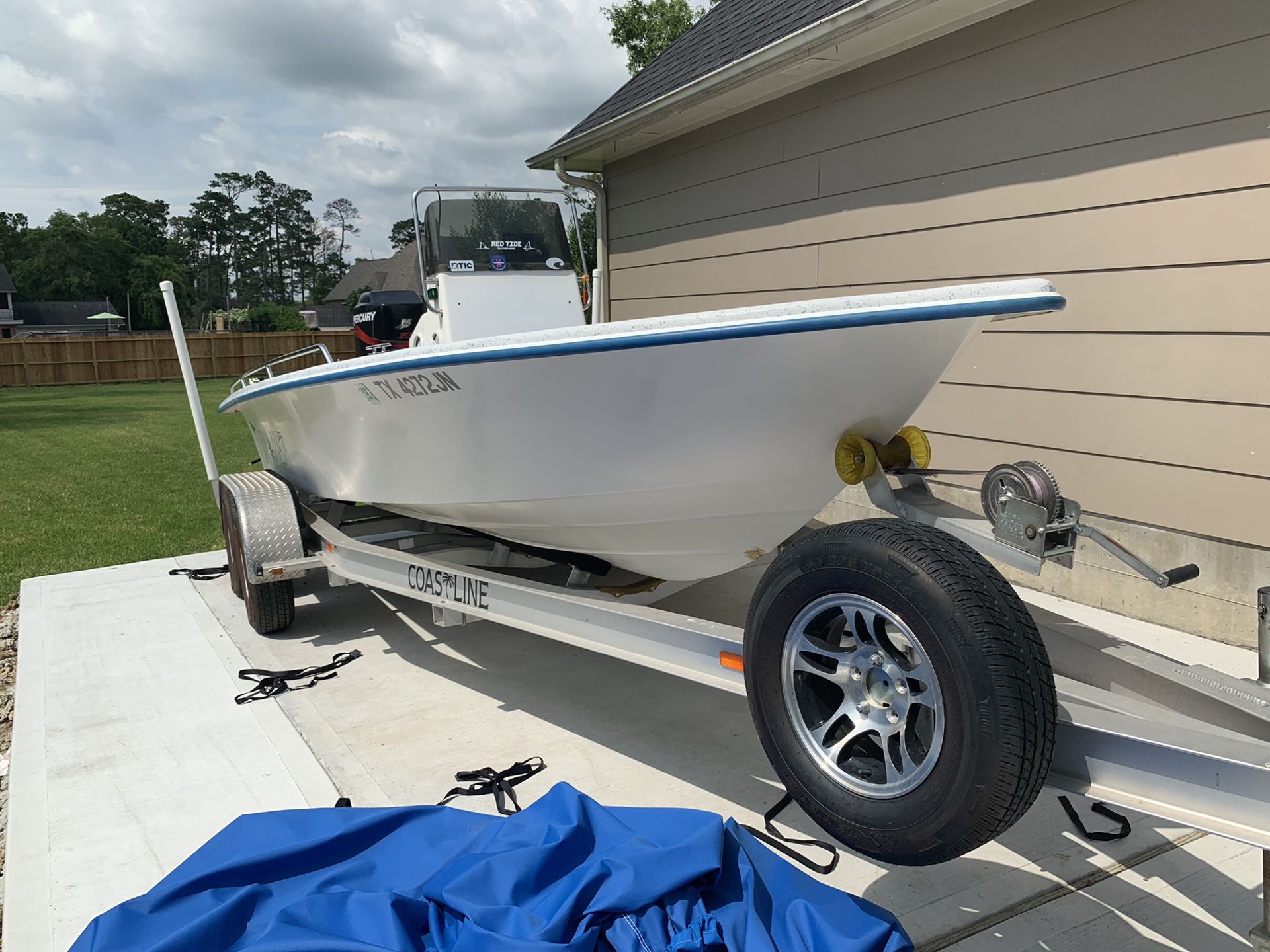 bay quest 20 ft center console. 200 mercury saltwater. for Sale in La