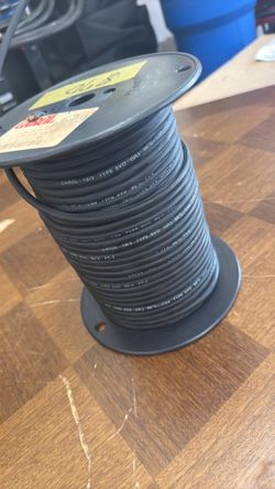 18/3 Type SVO Black Wire