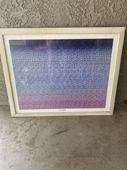 1992 optical illusion framed