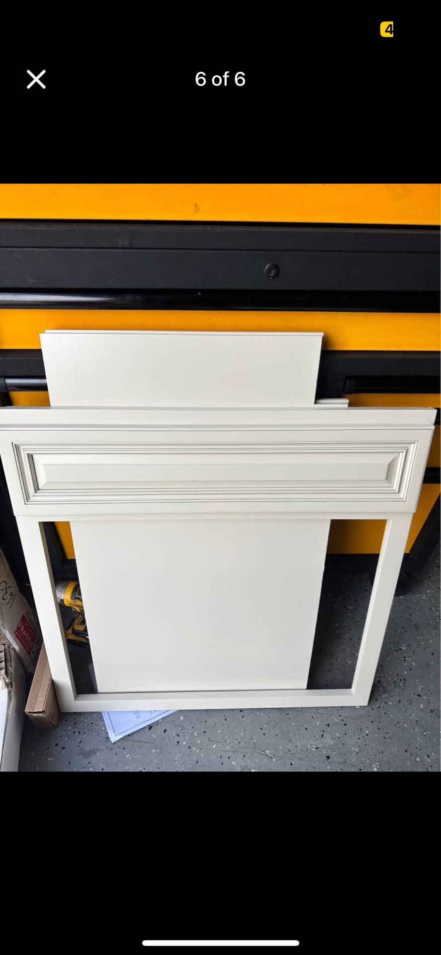 New Unused Bathroom Cabinet