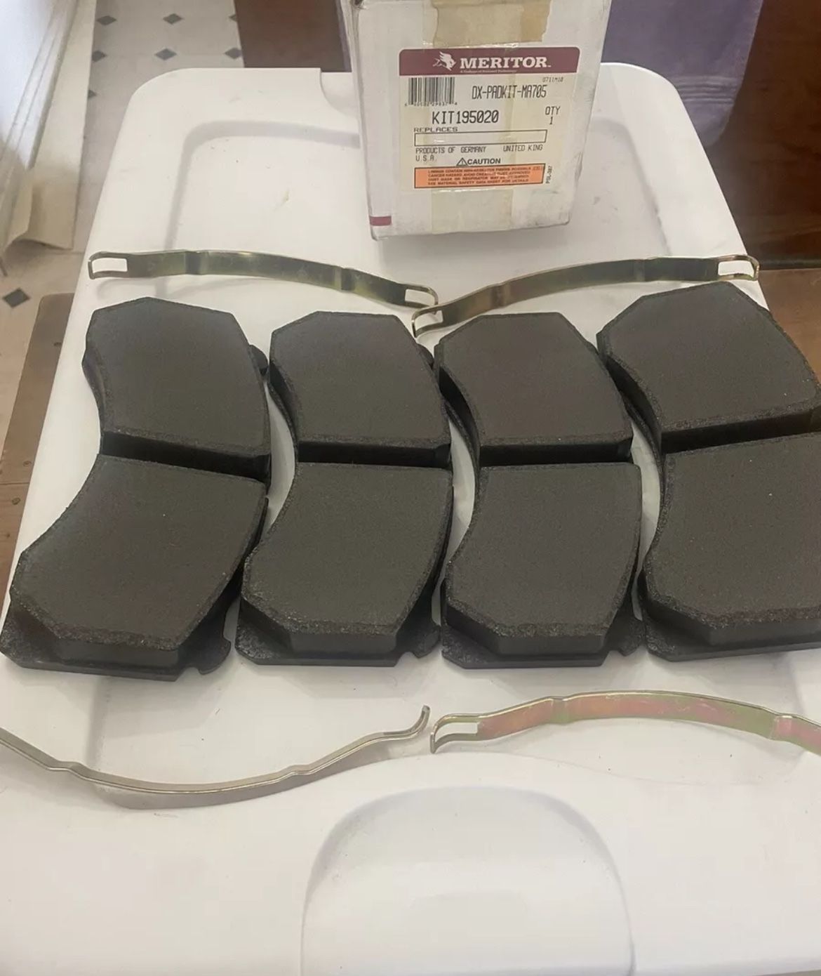 brakes pads KIT195020 Meritor