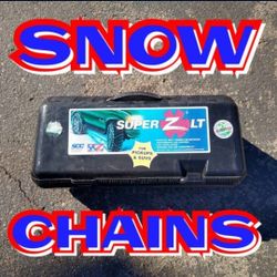 ❄️☃️⛷️15"-16-17-18-19-20-21-22" TIRES SUPER Z LT PEERLESS SCC ZT-751 SNOW CABLES/CHAINS ZT751 CAR TRUCK SUV JULIAN MOUNT LAGUNA TAHOE BIG BEAR MAMMOTH