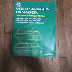 Service Repair Manual For VW Vanagon 1980 to 1991