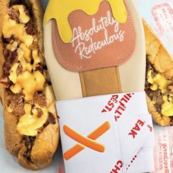 Absolutely Ridiculous Philly Cheesesteak sliding Mitt 