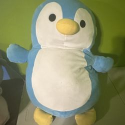 Penguin blue big stuffed animal Squishmallows