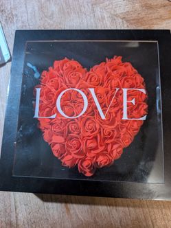Love Rose Heart Gift Box