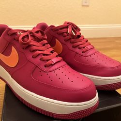 Nike Air Force 1 Low World Tour Size 12 Magenta /Volt/White (read More Details Before Making An Offer) 
