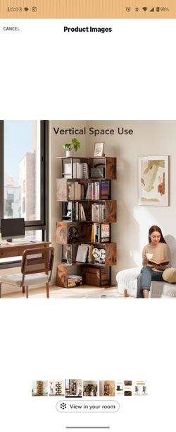 Corner Bookshelf