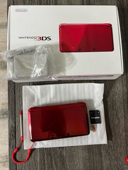 OG METALLIC RED 3DS W/BOX M0dded