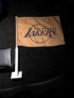 Los Angeles Lakers Car Flag